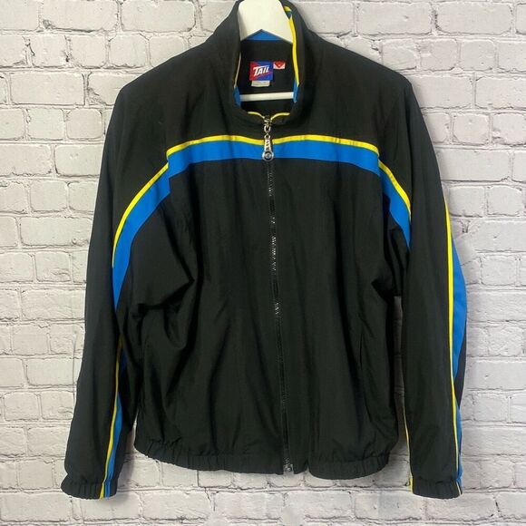 Vintage Tail Womens Graphic Tennis Warmup Jacket Size Medium  256 - Picture 3 of 9